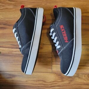 Heelys Black and Red Sneakers with Wheels
